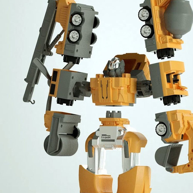 2025 Нови логически играчки за инженерни превозни средства с магнитни трансформатори