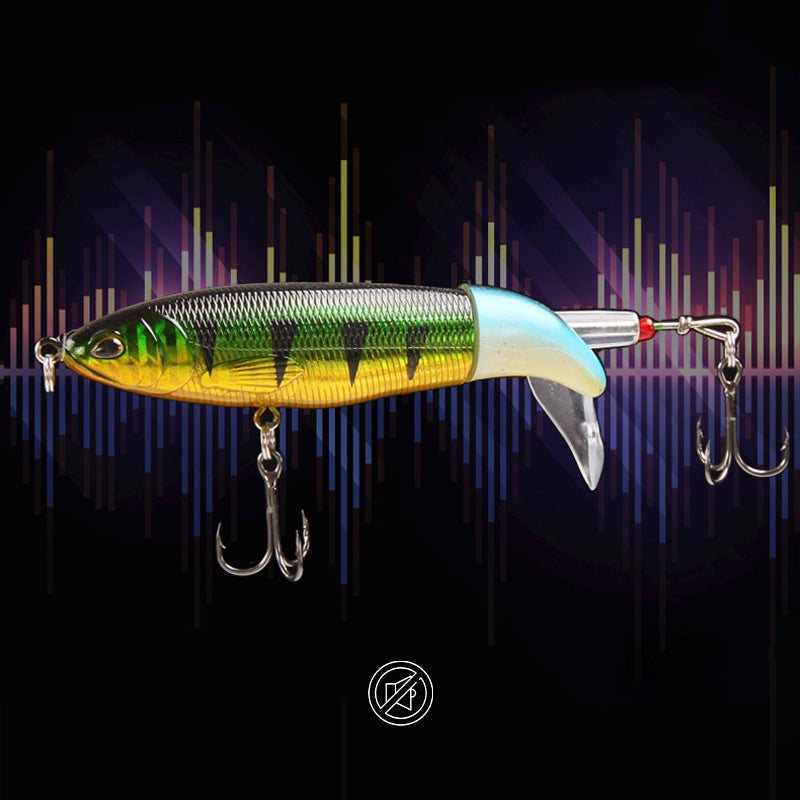 🔥1+1 безплатно🔥Плуваща риболовна примамка с въртяща се опашка, тип „кораб“🎣