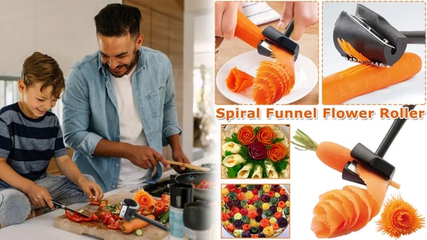 💞Купете повече, вземете повече безплатно.🍒Белачка за плодове и зеленчуци - креативен кухненски инструмент