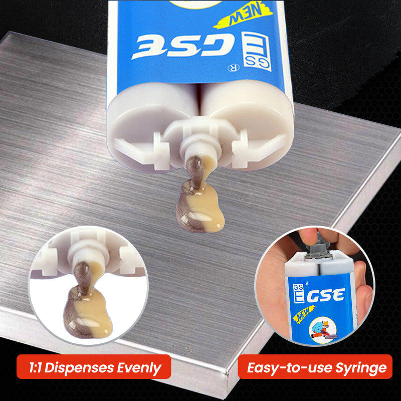 Термоустойчиво лепило за заваряване и ремонт на метал