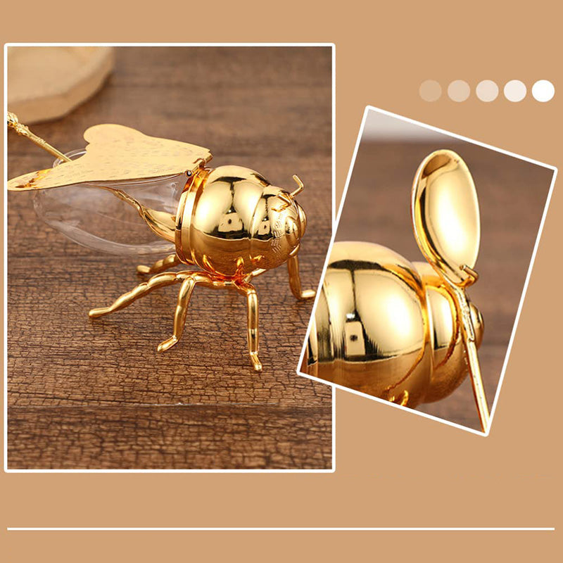 🍯Креативно ретро бурканче за мед във формата на пчела