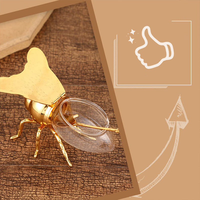 🍯Креативно ретро бурканче за мед във формата на пчела