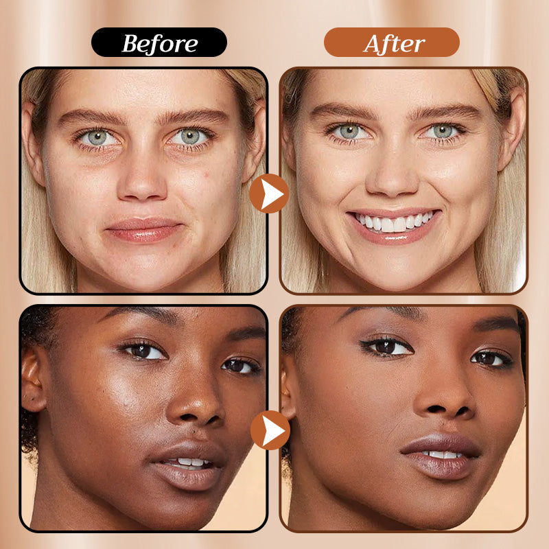 ✨ Основен стик с незабавно покритие с вградена четка