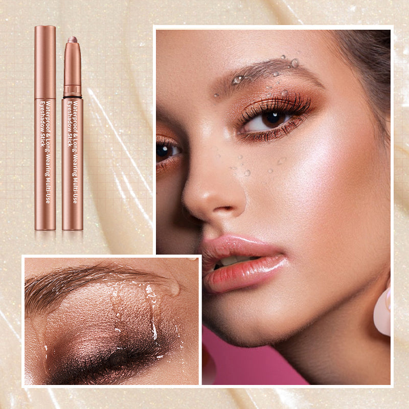 💗Vásároljon 1et, kapjon 1et ingyen💗Pearlescent Matte Multi-Colour Smudge szemhéjfesték ceruza