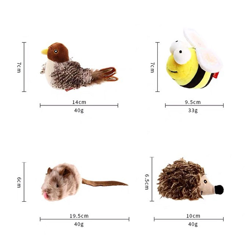 🐱 ОБНОВЕНА ЧУРУЛИКАЩА ИГРАЧКА ЗА КОТКИ🐦