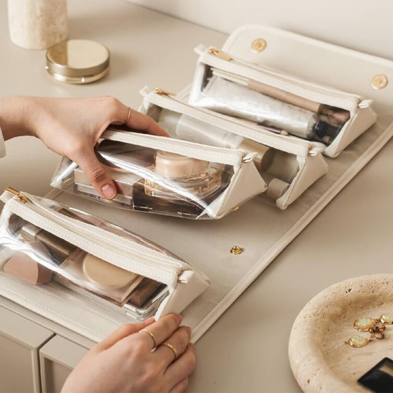 💄Преносима водоустойчива козметична чантичка