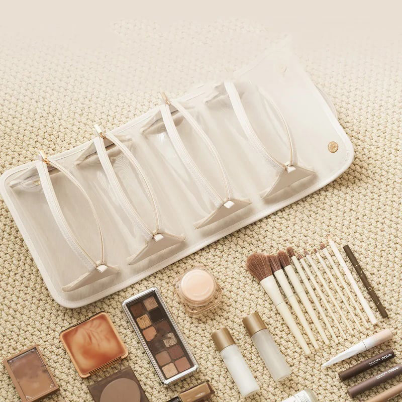 💄Преносима водоустойчива козметична чантичка