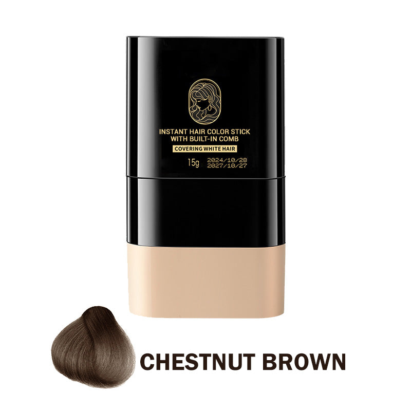 🎉 Купете 2, вземете 1 безплатно! 🎉 Пръчка за незабавно боядисване на коса с вграден гребен