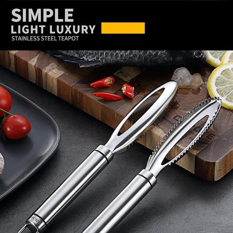 Ръчни кухненски инструменти за остъргване на риба