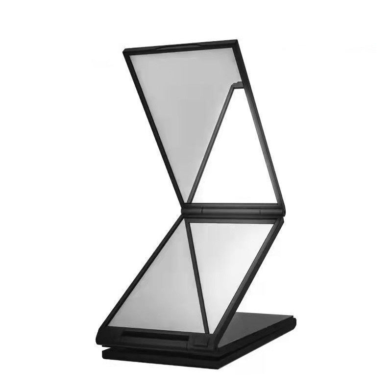 Многоъгълно сгъваемо огледало за самостоятелно оформяне - Наличен изглед отзад