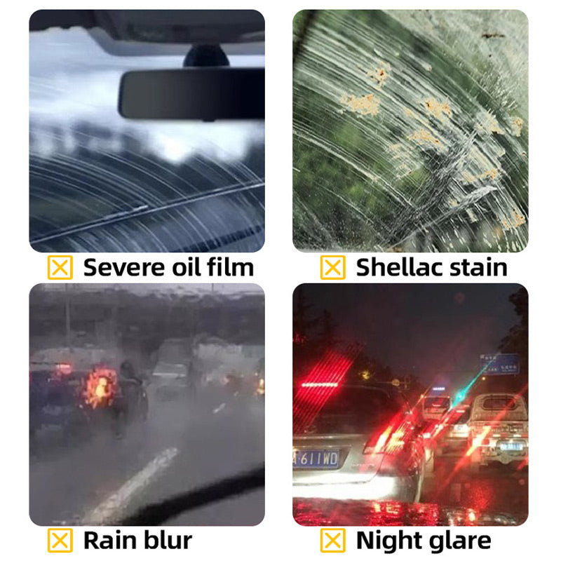 🚘Polírozó és ápoló folyadék az autóablakok karcolásainak eltüntetésére💦