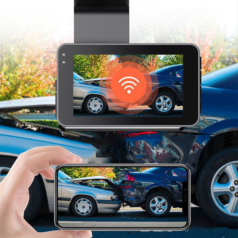 ✨HD Dash Cam WiFi és GPS kamerával