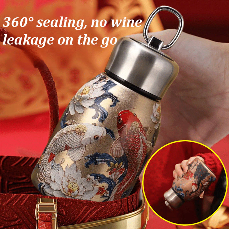 Стилна и преносима изолирана бутилка за вода