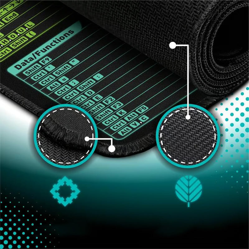 🔥 Устойчива на петна, неплъзгаща се подложка за бюро за офиси 🧠💻