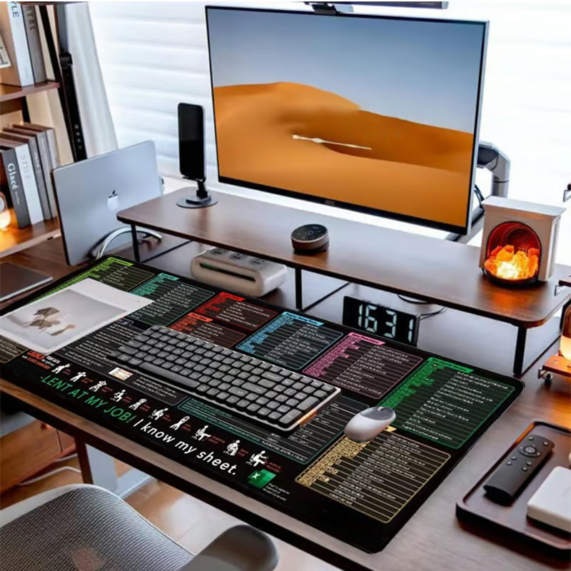 🔥 Устойчива на петна, неплъзгаща се подложка за бюро за офиси 🧠💻