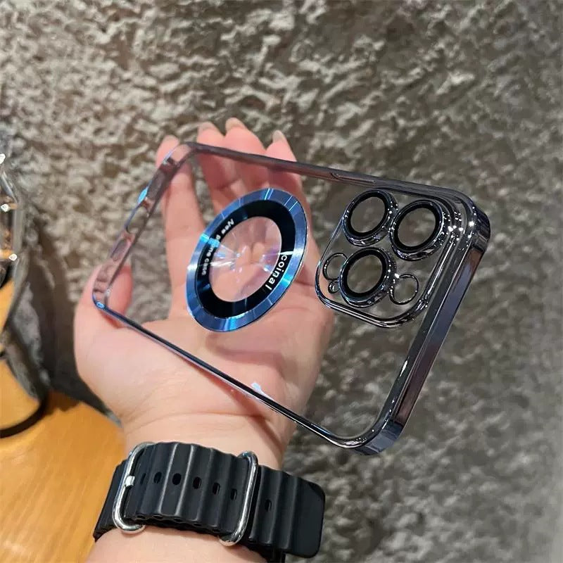 ✨Прозрачен магнитен калъф за iPhone