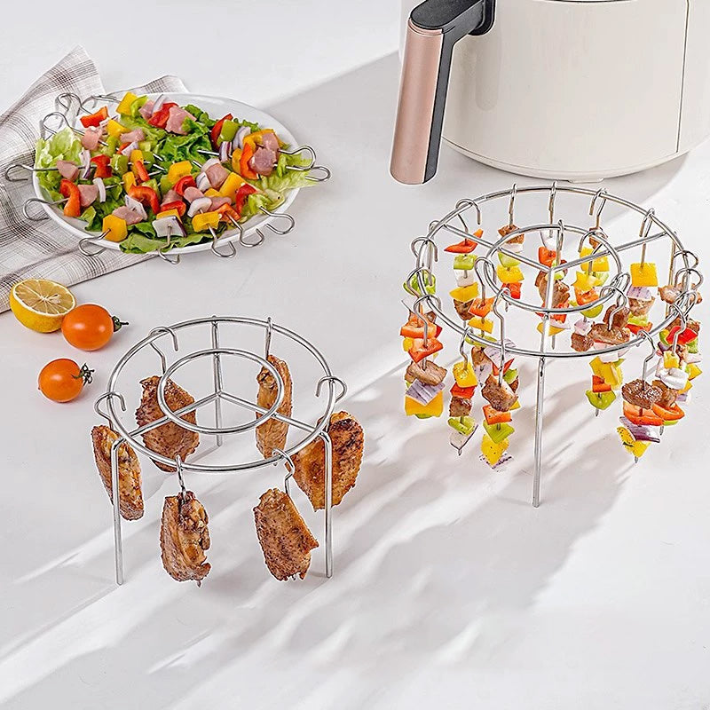 🥩Légsütő Barbecue grill Függőleges kebab grill + ingyenes hőálló kesztyű🍤