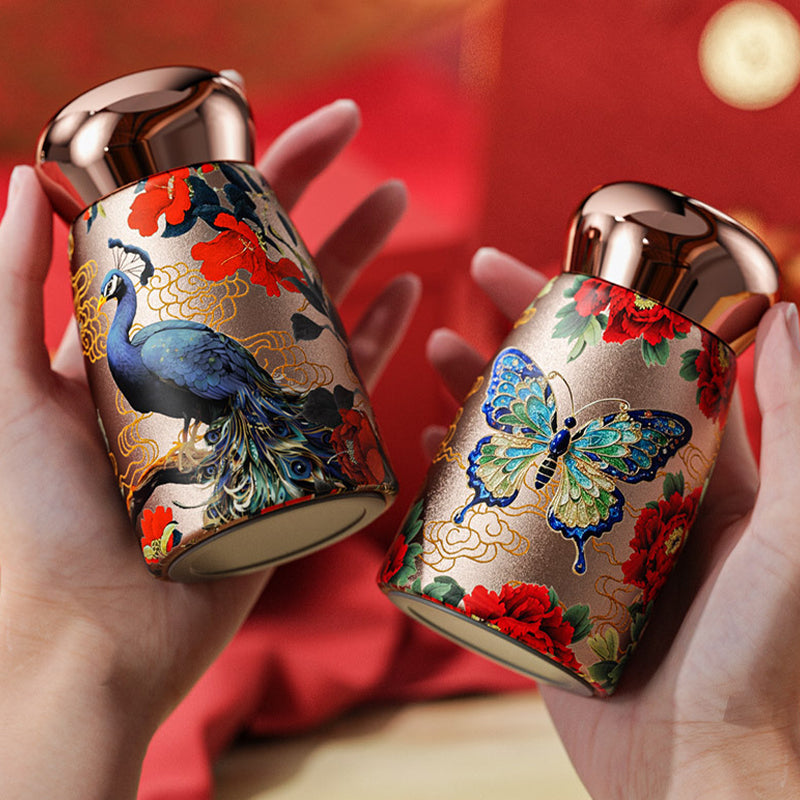 🧉Винтидж преносима умна изолирана чаша