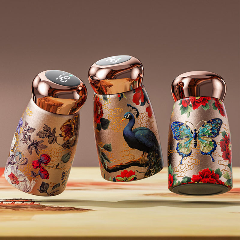 🧉Винтидж преносима умна изолирана чаша