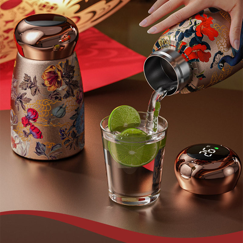 🧉Винтидж преносима умна изолирана чаша