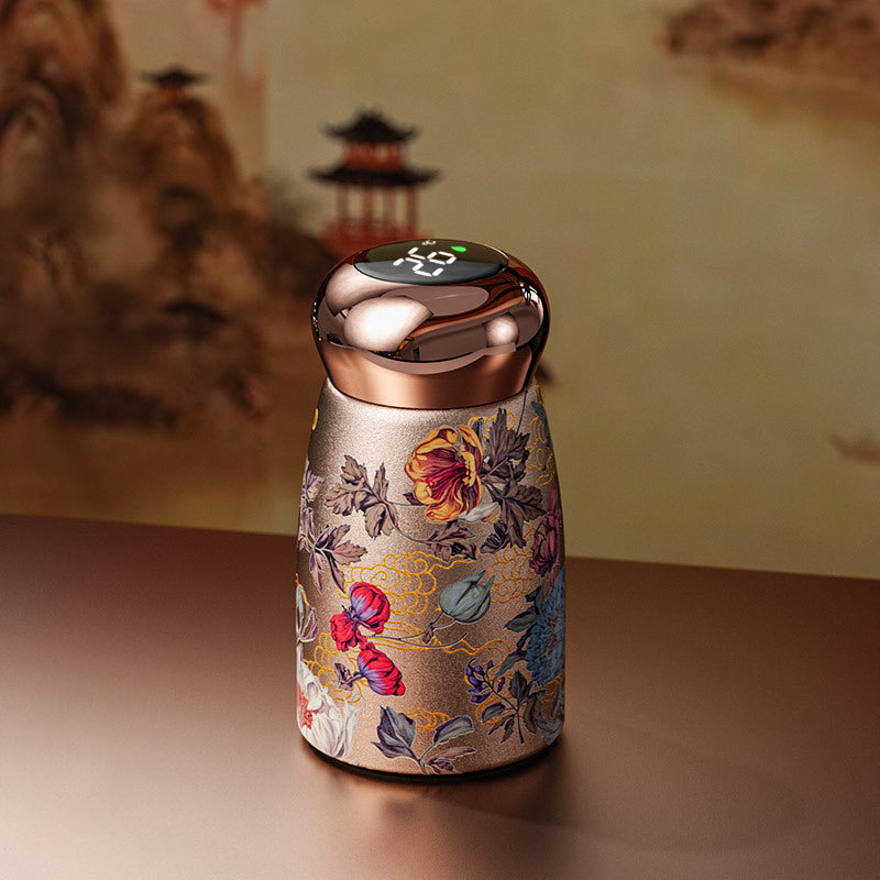 🧉Винтидж преносима умна изолирана чаша