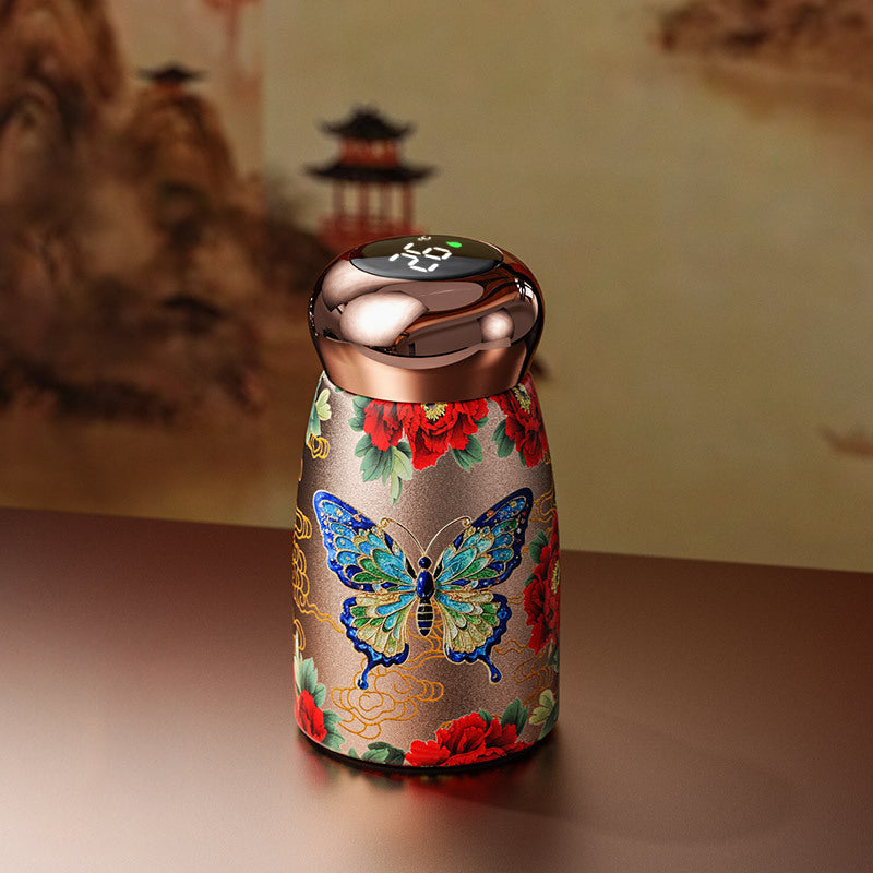 🧉Винтидж преносима умна изолирана чаша