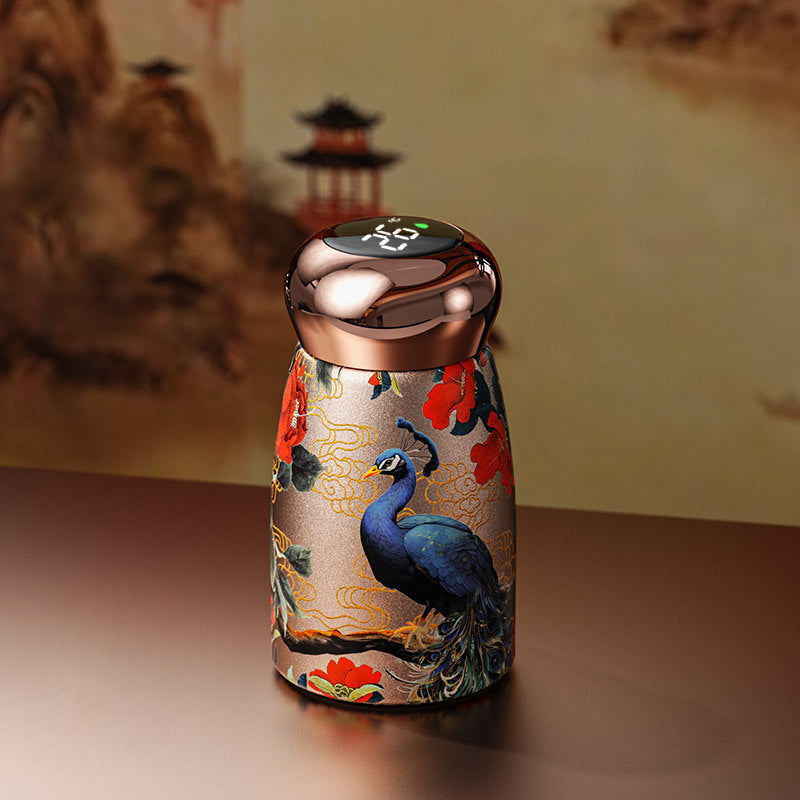 🧉Винтидж преносима умна изолирана чаша