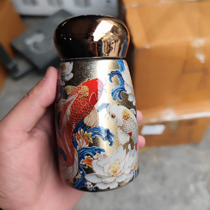 🧉Винтидж преносима умна изолирана чаша