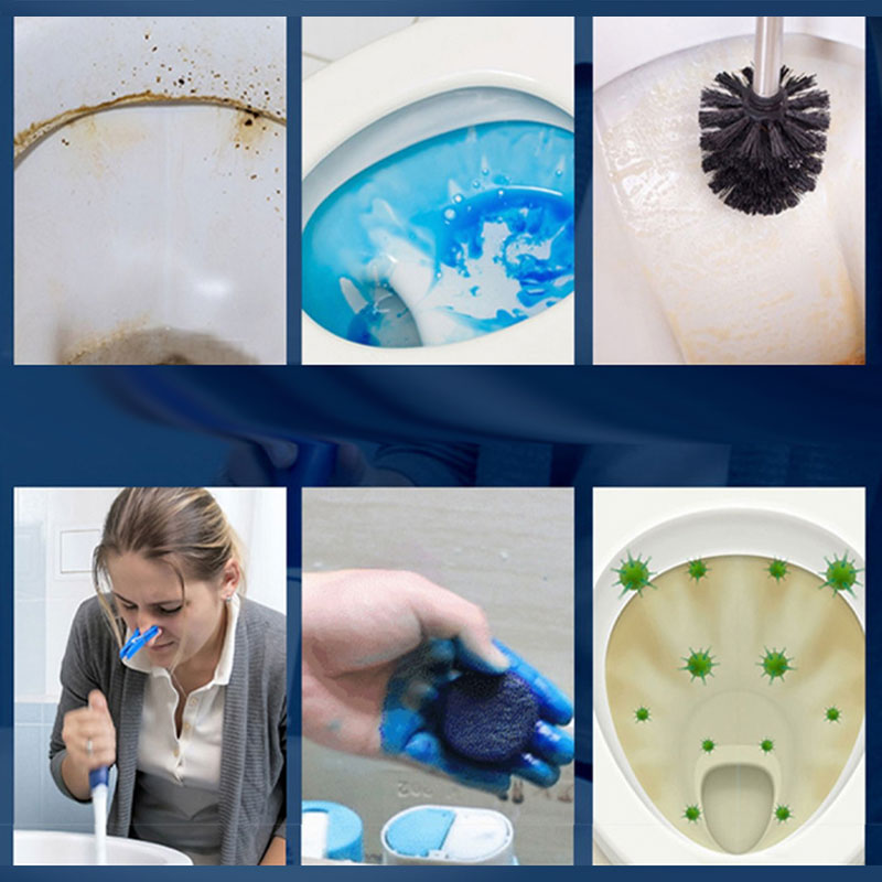 Таблетки за почистване на тоалетната чиния с аромат на лимон【🔥Купи 1 и вземи 1 безплатно】