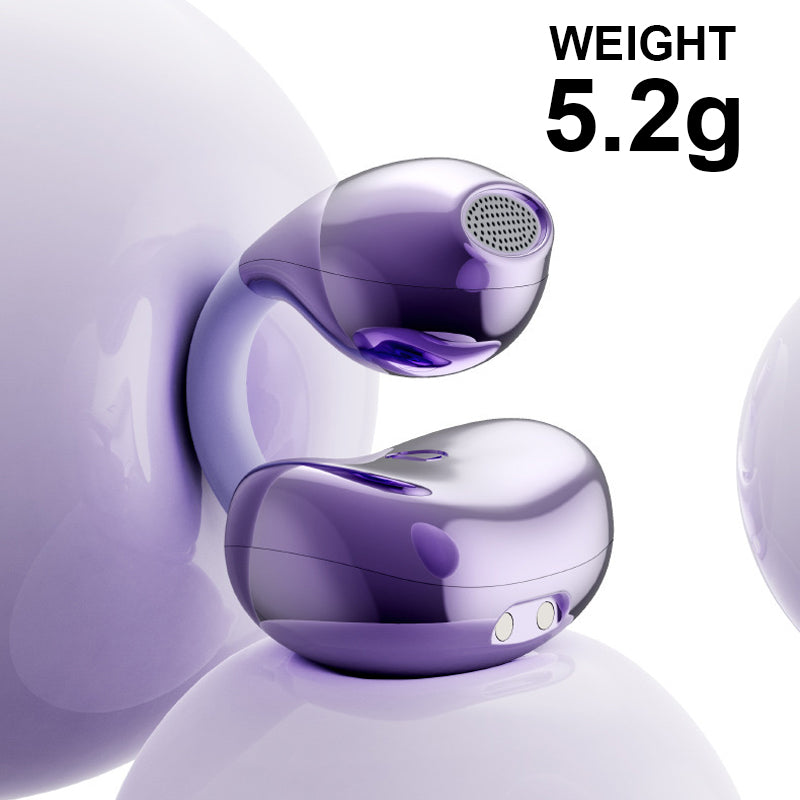 🎧Ултралека Bluetooth слушалка с щипка за ухо