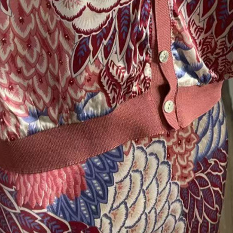 🏆🌸Комплект от две части за жени: топ с V-образно деколте и дълга пола