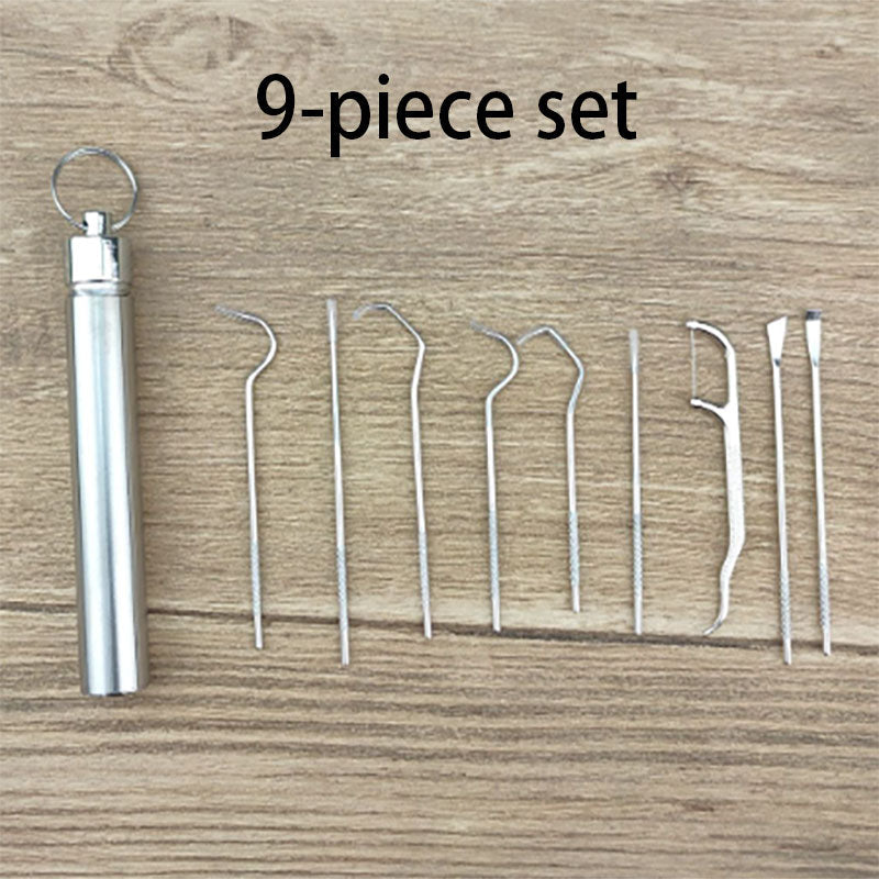 🦷Комплект клечки за зъби от неръждаема стомана