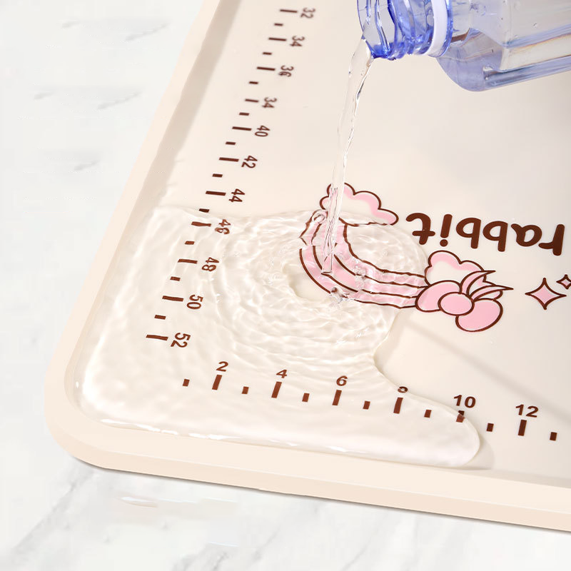 Silikoninis tešlos kilimėlis su nelimpančiu paviršiumi-LT