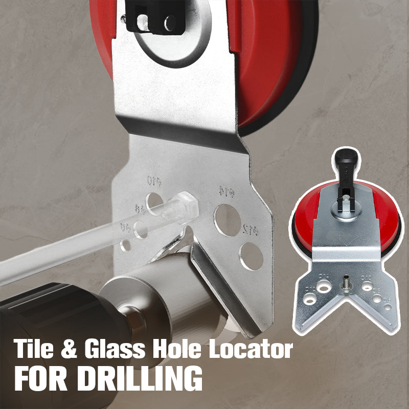 Локатор за пробиване на отвори за плочки и стъкло