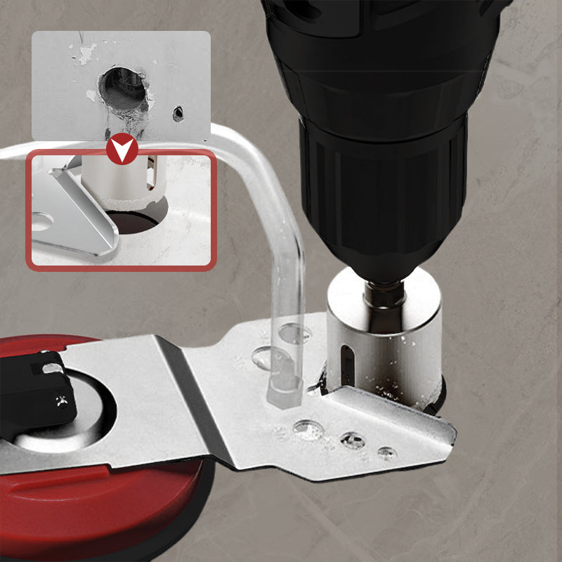 Локатор за пробиване на отвори за плочки и стъкло