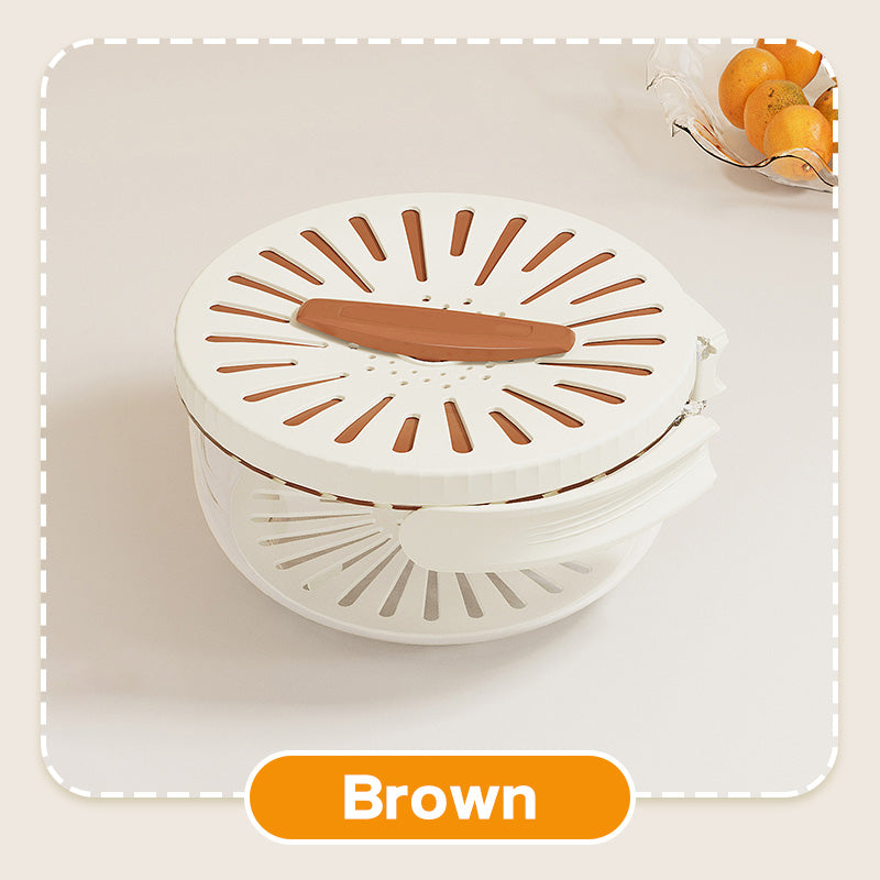 Универсална кошница за отцеждане с капак🥗