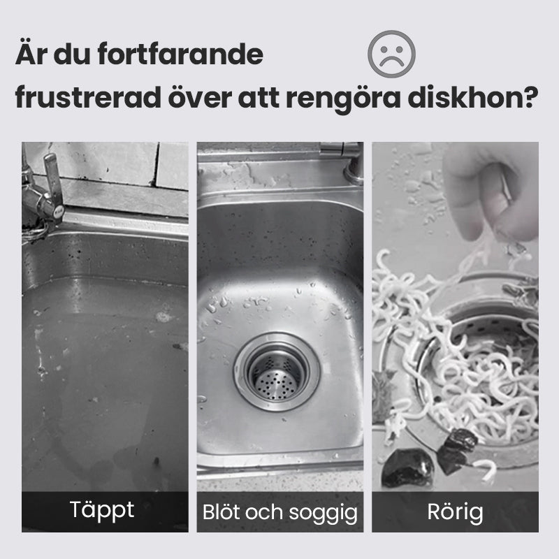 Удобен кош за боклук за кухненската мивка