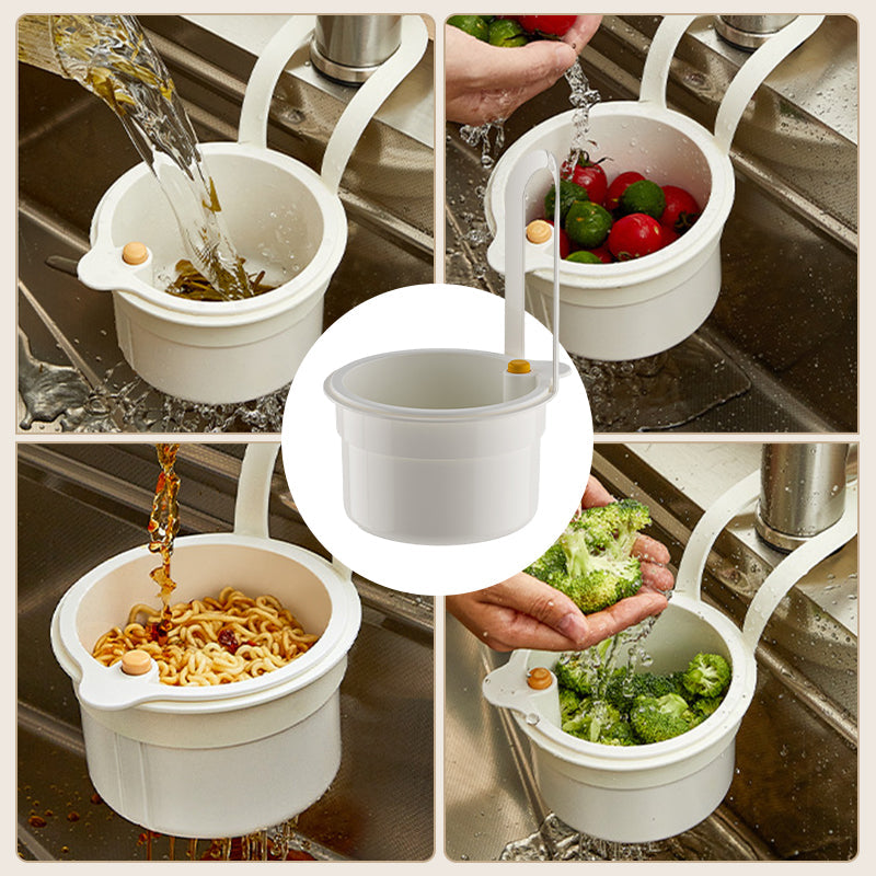 Удобен кош за боклук за кухненската мивка