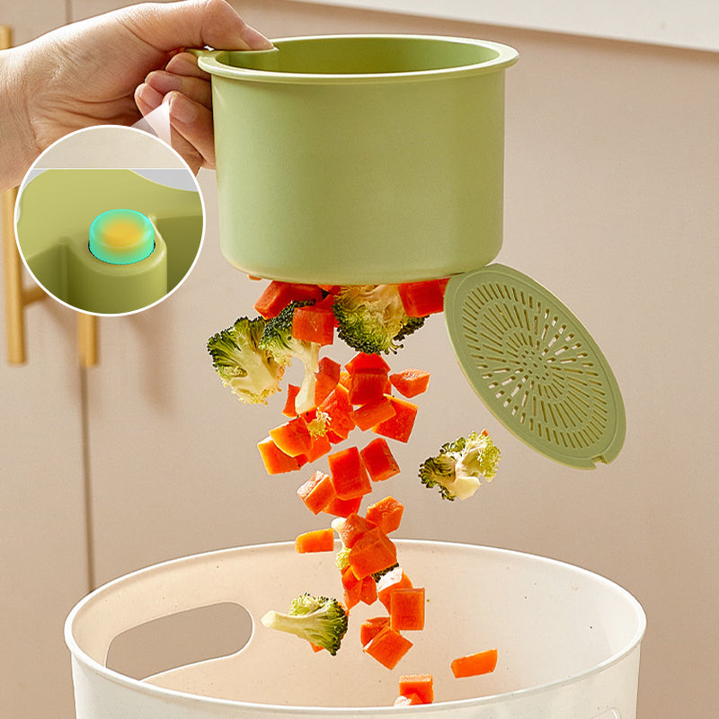 Удобен кош за боклук за кухненската мивка