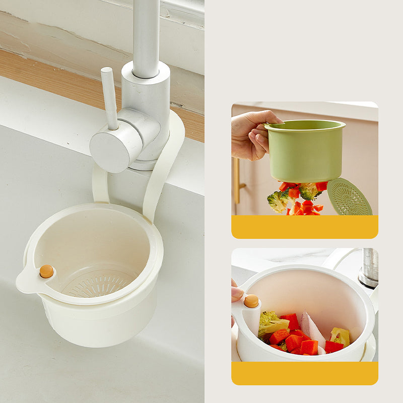 Удобен кош за боклук за кухненската мивка