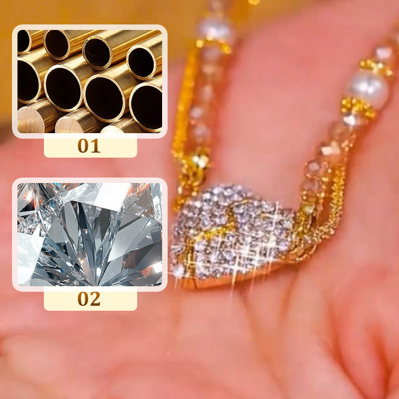 ⏳Специална оферта за ограничено време⏰Колиета, съчетани с висулка във формата на сърце с магнит💖