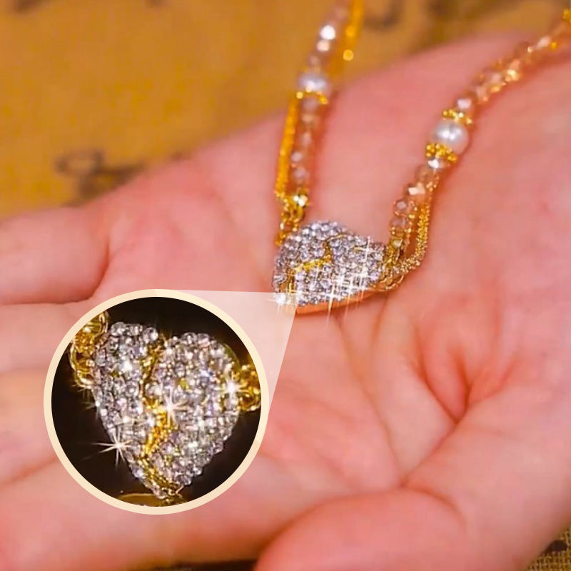 ⏳Специална оферта за ограничено време⏰Колиета, съчетани с висулка във формата на сърце с магнит💖