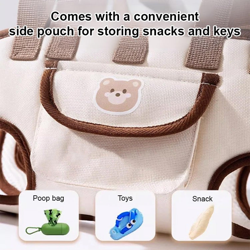 Преносима, дишаща раница за домашни любимци