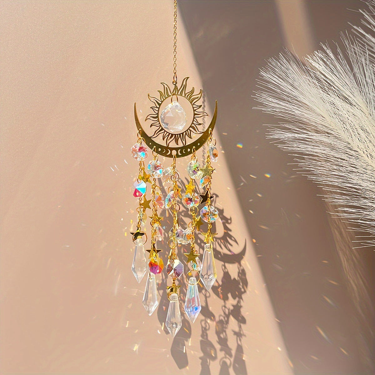 🌙Holdkristály Kültéri Amulett