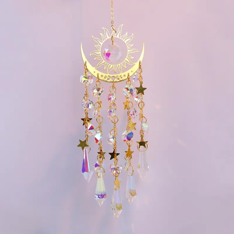 🌙Holdkristály Kültéri Amulett