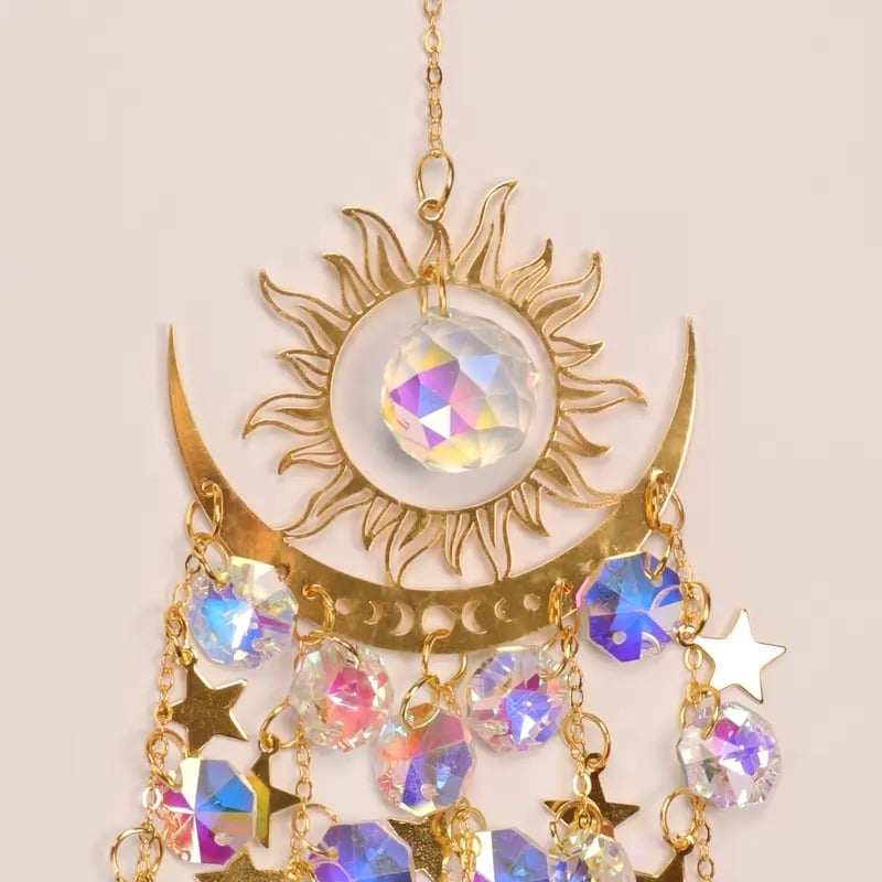 🌙Holdkristály Kültéri Amulett