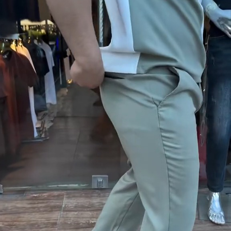 🔥 Тенденции това лято! 💁‍♀️ Мъжки комплект от горнище и панталон за ежедневието