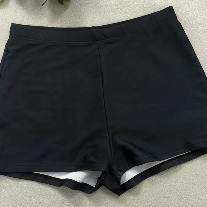 Комплект бански за жени: горнище с флорален принт и къси панталони🏖️