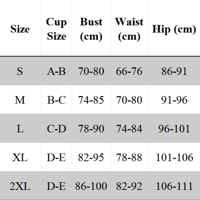 👙 Дамски бански костюм от две части с щампа
