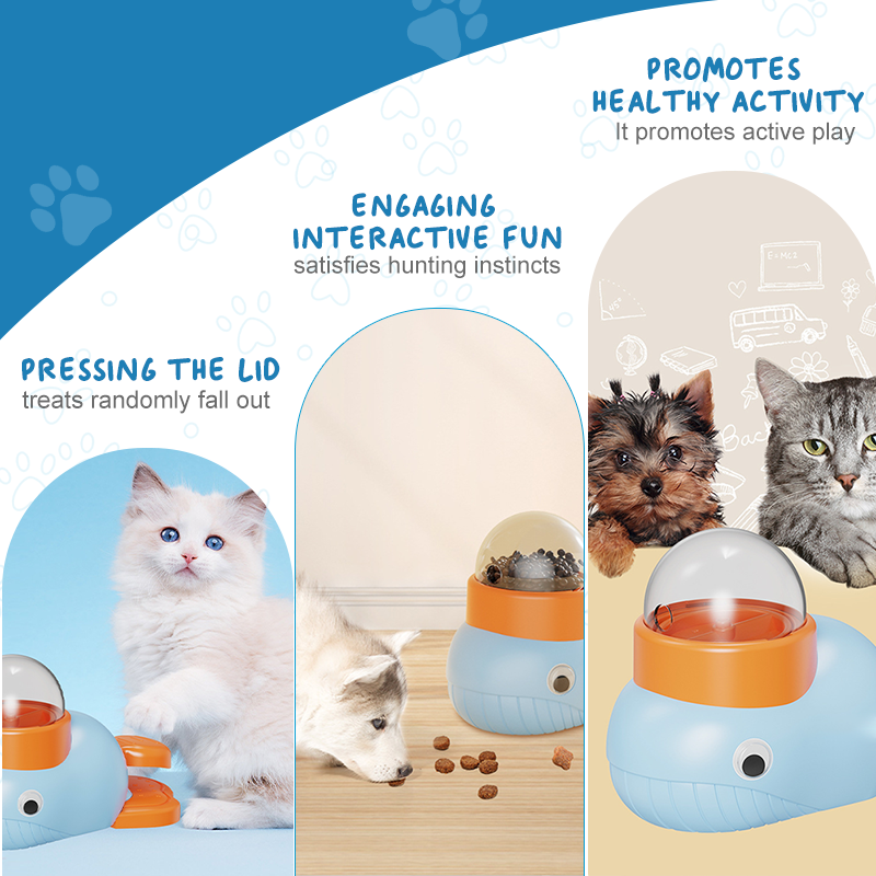 Интерактивен дозатор за лакомства за кучета